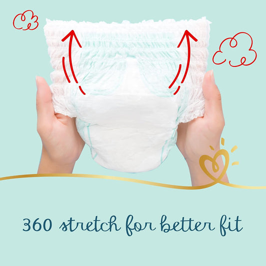 Pampers Premium Care Pants Diapers, Size 5, 12-18kg, Unique Softest Absorption for Ultimate Skin Protection, 80 Count