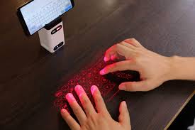 Typing Redefined, Projected  Light in Laser Projection Keyboard