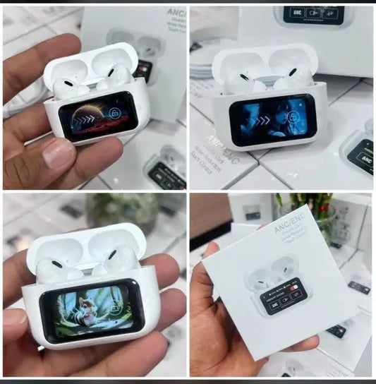 Latest Airpods pro 2 with LCD touchscreen display